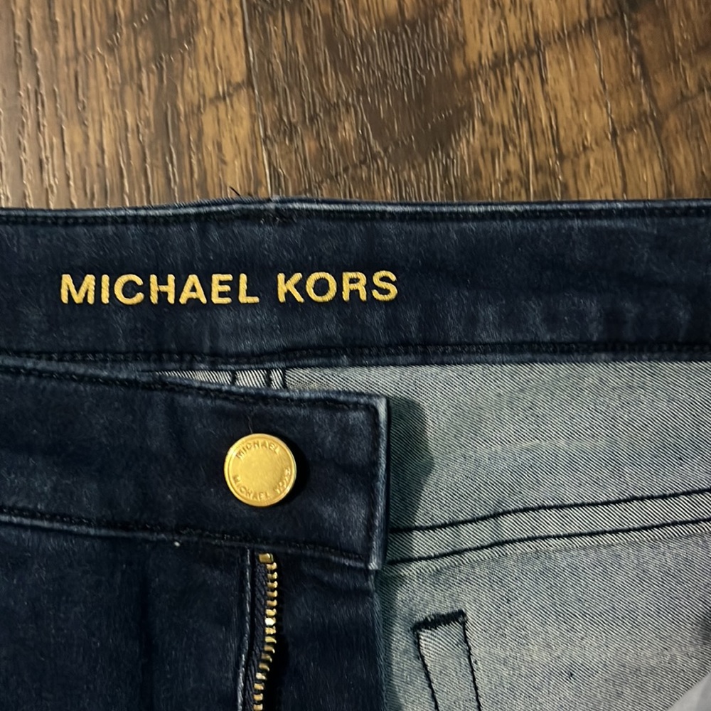Michael Kors Women's Navy Jeans - Picture 2 of 5